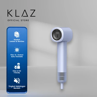 Gambar Klaz Iris Mini Hair Dryer High Speed - Ungu Heather