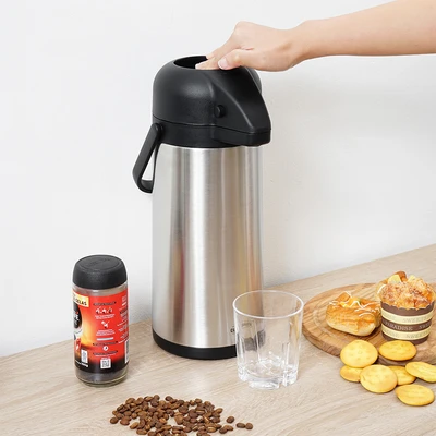 Gambar Culinart Termos Vacuum Flask Stainless Steel 3 Liter - Hitam