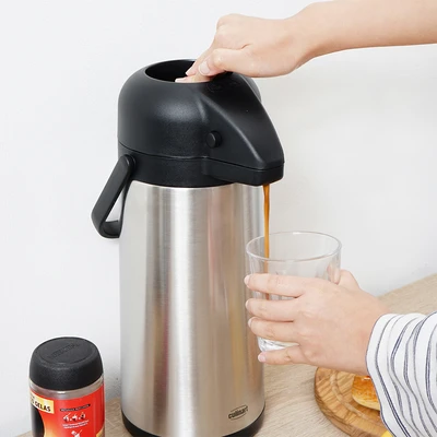 Gambar Culinart Termos Vacuum Flask Stainless Steel 3 Liter - Hitam