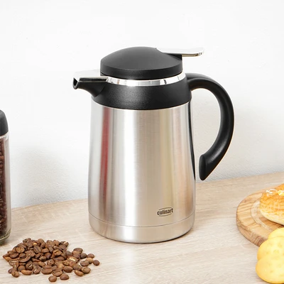 Gambar Culinart Teko Vacuum Flask Stainless Steel 1 Liter - Hitam