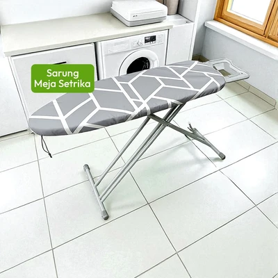 Gambar Stora Sarung Meja Setrika Neo Club 99.5x36 cm - Abu-Abu Muda