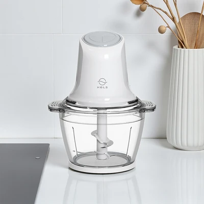 Gambar Kels Duxan Food Chopper 1 Liter 300 watt - Abu-Abu