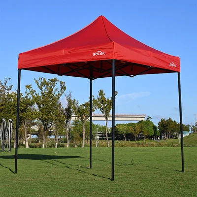 Gambar Soleil Pro Tenda Lipat 2x2 Meter - Merah
