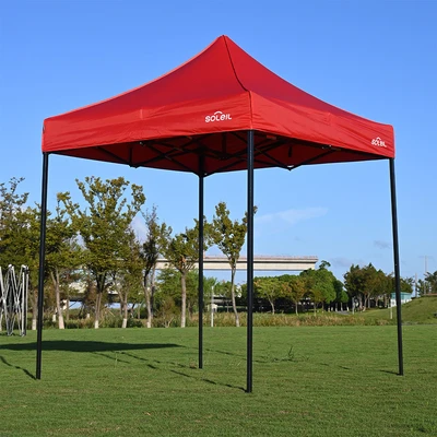 Gambar Soleil Pro Tenda Lipat 2x2 Meter - Merah