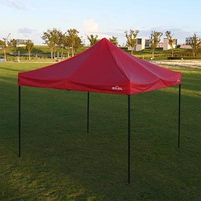 Gambar Soleil Pro Tenda Lipat 3x3 Meter - Merah