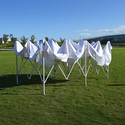Gambar Soleil Hexa Tenda Lipat 3x6 Meter - Putih