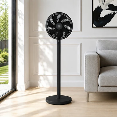 Gambar Kels Garbin Kipas Angin Berdiri Circulator 14 Inch - Hitam