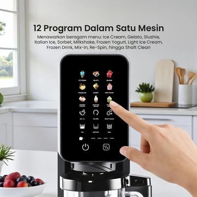 Gambar Klaz Culinapro Ice Cream Maker 450 ml - Hitam