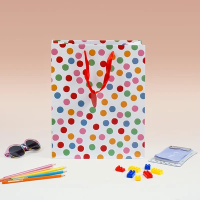 Gambar Ataru 26.5x33x14 cm Tas Kado Everyday Dots - Mix