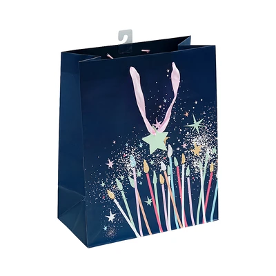Gambar Ataru 26.5x33x14 cm Tas Kado Everyday Bright Star - Biru Navy