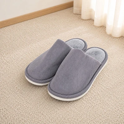 Gambar Ataru Ukuran 36/37 Sandal Rumah Plain - Abu-Abu