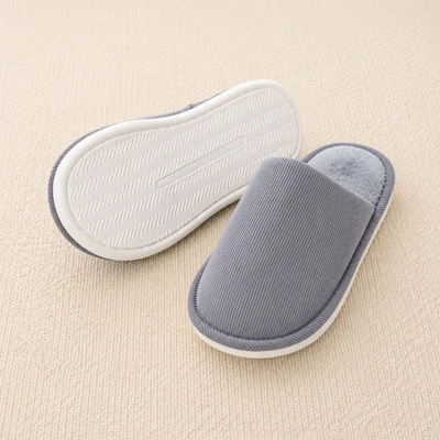 Gambar Ataru Ukuran 36/37 Sandal Rumah Plain - Abu-Abu