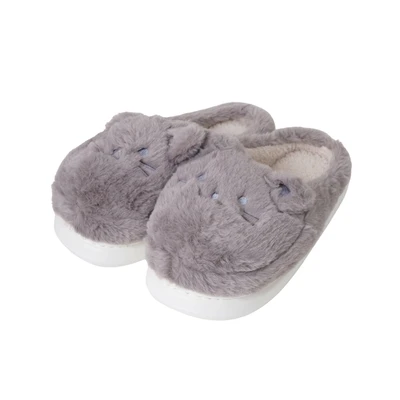 Gambar Ataru Sandal Rumah Cat Ukuran 38/39 - Abu-Abu/Cokelat