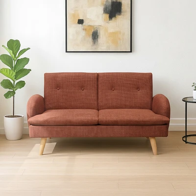 Gambar Selma Bellingham Sofa Fabric 2 Seater - Merah Terracotta