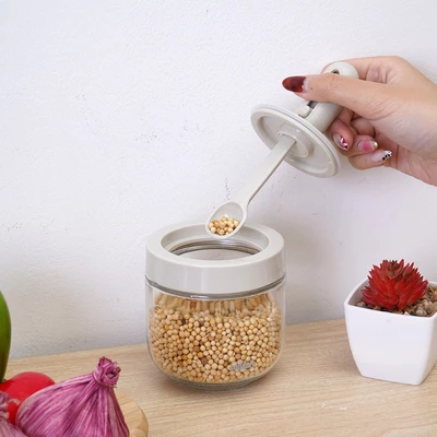 Gambar Culinart Tempat Bumbu Retractable 300 ml - Abu-abu
