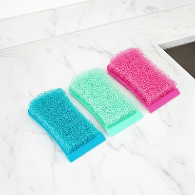 Gambar Proclean Spons Pembersih Silikon Set 3 pcs - Pink/Biru