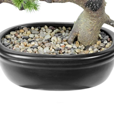 Gambar Informa Tanaman Artifisial Pine Tree Bonsai Dengan Pot 55x25x36 cm - Hijau
