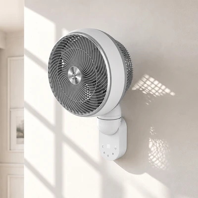 Gambar Kels Garnie Kipas Angin Dinding Circulator 12 Inch - Putih