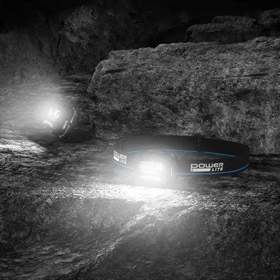 Gambar Powerlite Senter Kepala Motion Sensor 400 Lumen - Hitam
