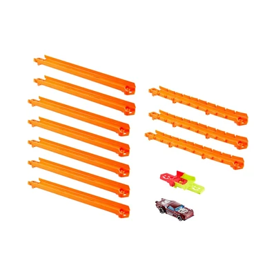 Gambar Hot Wheels Playset Track Creator Car & Track Starter Pack - Oranye