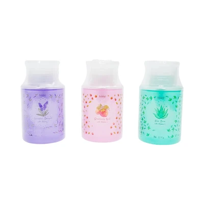 Gambar Tone Cosmetics 150 ml Penghapus Kutek Strawberry Mint - Pink