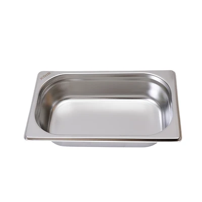 Gambar Kris Panci Gastronom Stainless Steel 1/4 65 mm - Silver