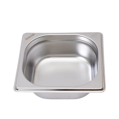 Gambar Kris Panci Gastronom Stainless Steel 1/6 65 mm - Silver