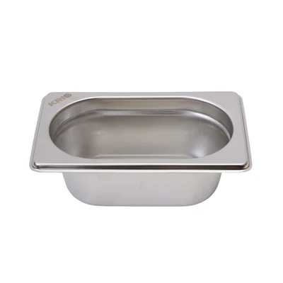 Gambar Kris Panci Gastronom Stainless Steel 1/9 65 mm - Silver