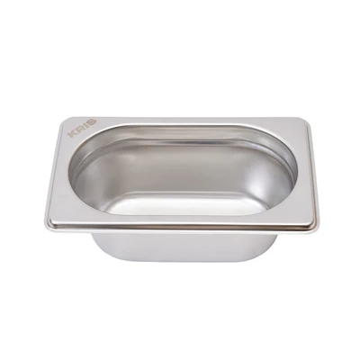 Gambar Kris Panci Gastronom Stainless Steel 1/9 65 mm - Silver