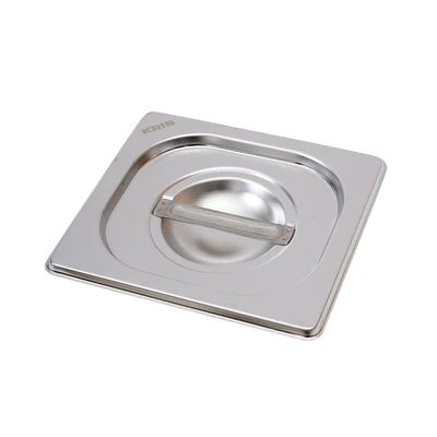 Gambar Kris Tutup Panci Gastronom Stainless Steel 1/6 65 mm - Silver