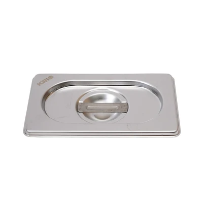Gambar Kris Tutup Panci Gastronom Stainless Steel 1/9 65 mm - Silver