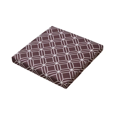 Gambar Stora Bangku Ottoman Lipat Fabric Hexa - Cokelat
