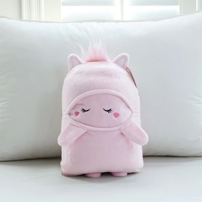Gambar Informa 125x150 cm Selimut Booboo Unicorn - Pink
