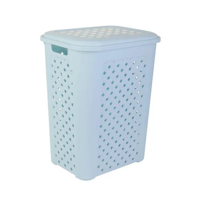 Gambar Stora Keranjang Laundry Dengan Woven 50 Liter - Biru