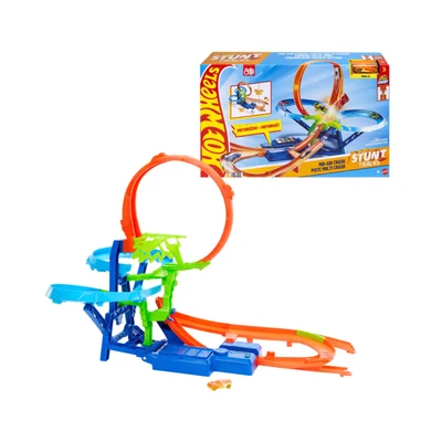 Gambar Hot Wheels Playset Stunt Tracks Mid Air Crash - Mix