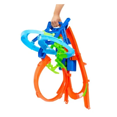 Gambar Hot Wheels Playset Stunt Tracks Mid Air Crash - Mix