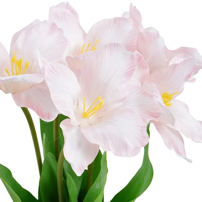 Gambar Informa Bunga Artifisial Open Tulip 24.9x24.9x62 cm - Pink