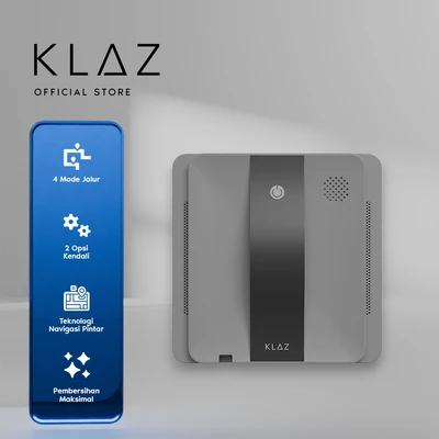 Gambar Klaz Pro WR1 Pembersih Jendela Robotik Dengan 4 Spray - Abu-Abu
