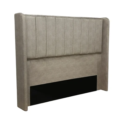 Gambar Informa 180x141 cm Glinda Headboard Tempat Tidur Velvet - Krem