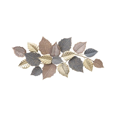 Gambar Informa Hiasan Dinding Multi Leaves Besi 118.7x58.4 cm - Mix