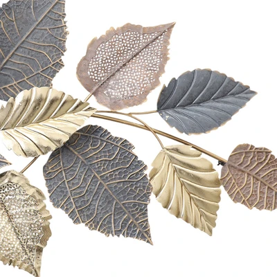 Gambar Informa Hiasan Dinding Multi Leaves Besi 118.7x58.4 cm - Mix