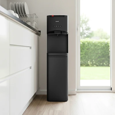 Gambar Klaz Dispenser Air Bottom Loading Compressor Alkaline - Hitam