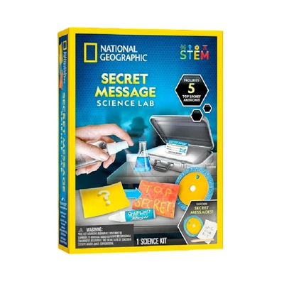 Gambar National Geographic Set Secret Message Science Lab - Mix