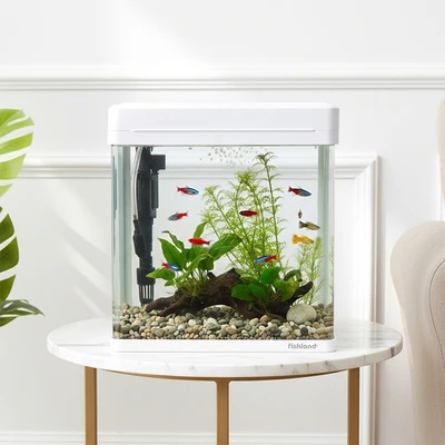 Gambar Fishland Akuarium Nano 7.5 Liter MS1S - Putih