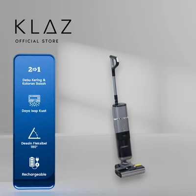 Gambar Klaz Vacuum Cleaner Wet & Dry Cordless - Abu-Abu Metalik