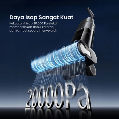 Gambar Klaz Vacuum Cleaner Wet & Dry Cordless - Abu-Abu Metalik