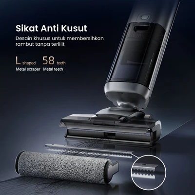 Gambar Klaz Vacuum Cleaner Wet & Dry Cordless - Abu-Abu Metalik