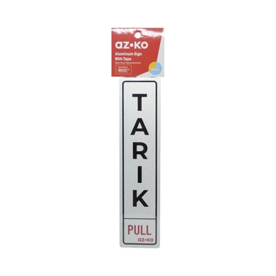 Jual Azko 4 5 X 19 5 Cm Stiker Anodized Sign Tarik Pull Terbaru | Ruparupa