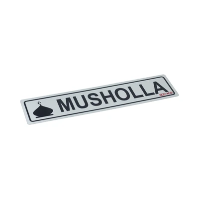 Jual Azko 4 5 X 19 5 Cm Stiker Anodized Sign Musholla Original | AZKO