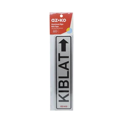 Jual Azko Stiker Anodized Sign Kiblat Terbaru | Ruparupa